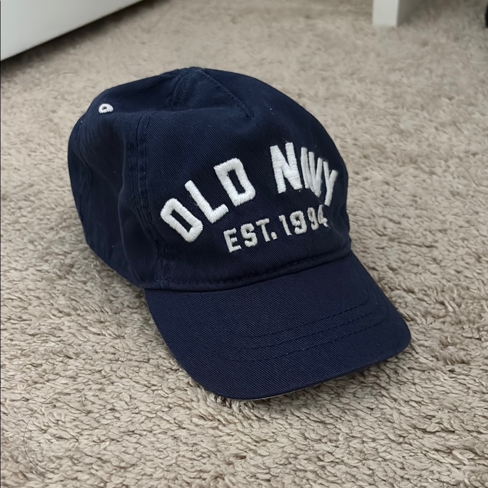 Old Navy Blue Hat Classic Structured Design